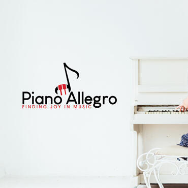 Eccentric Logo Design Portfolio - Piano Allegro