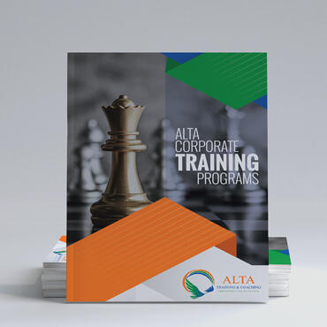 Eccentric Graphic Design Portfolio - Alta Training & Coaching